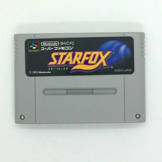 Starfox Super Famicom Nintendo Japanese SNES Star Fox NTSC-J JAPAN Import