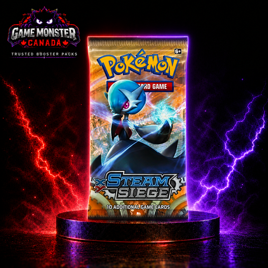 Pokémon TCG: XY—Steam Siege Booster Pack – Factory Sealed
