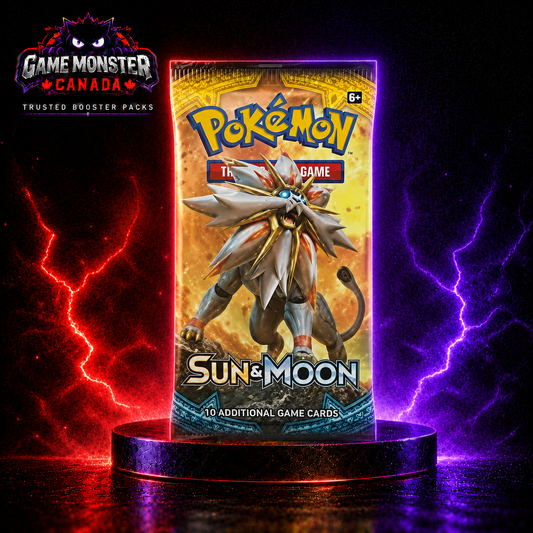 Pokémon TCG: Sun & Moon Base Set Booster Pack – Factory Sealed