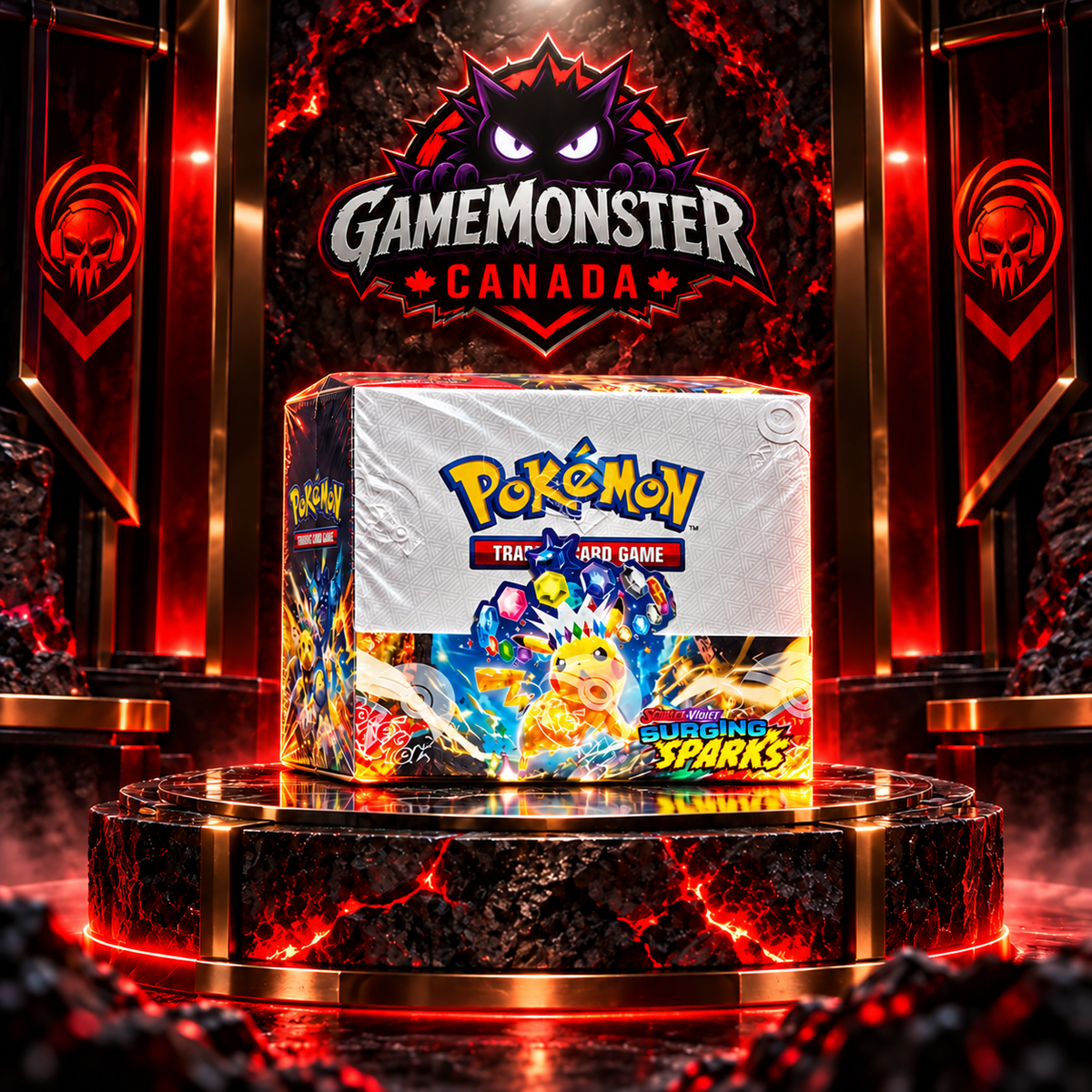Pokémon TCG: Scarlet & Violet—Surging Sparks Booster Box