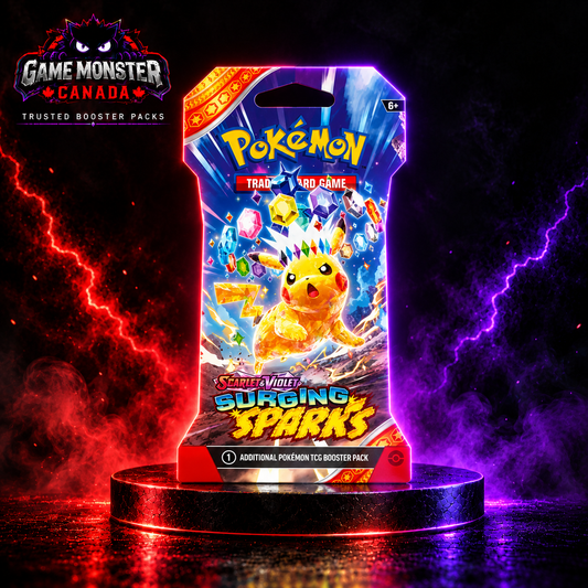 Pokemon - Scarlet and Violet - Surging Sparks - Sleeved Booster Pack - Random Pack Art (Sealed)