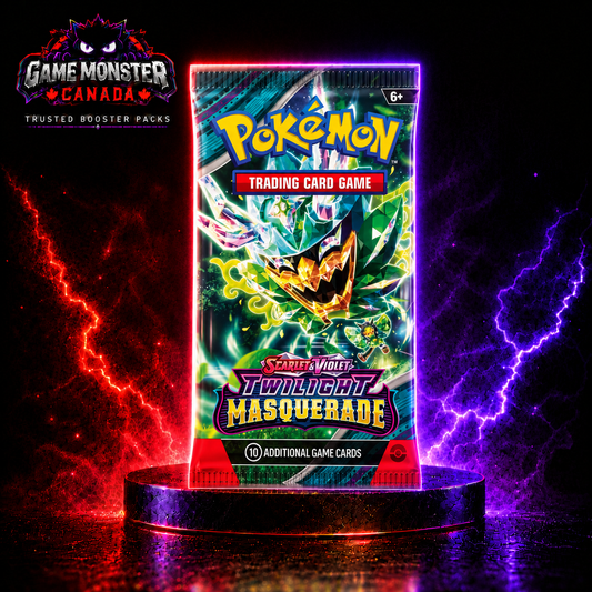Pokémon TCG: Scarlet & Violet—Twilight Masquerade Booster Pack – Factory Sealed