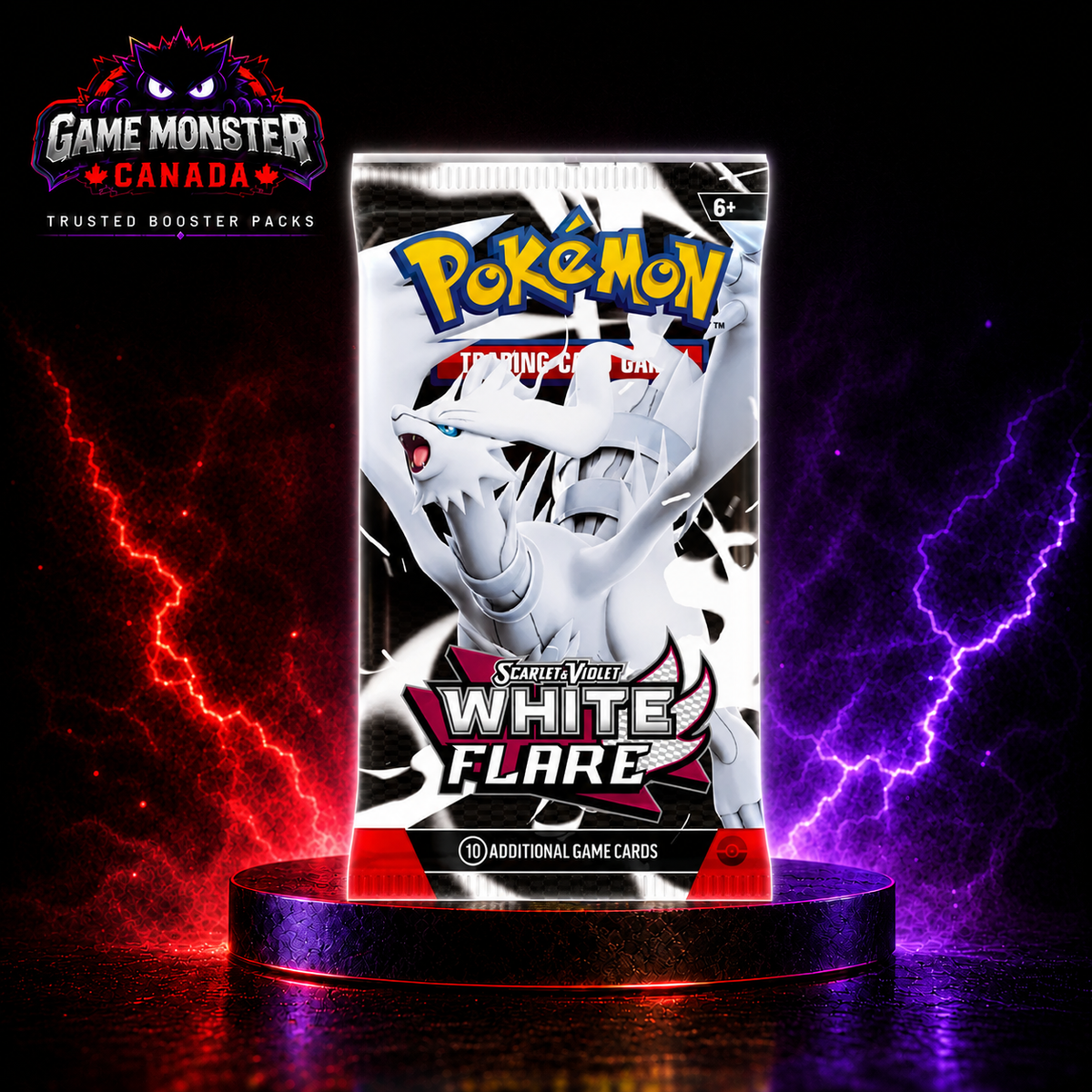 Pokémon TCG: Scarlet & Violet—White Flare Booster Pack – Factory Sealed