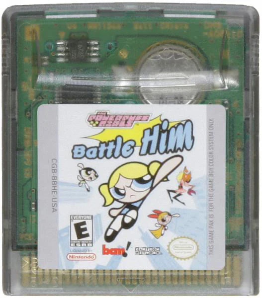 Powerpuff Girls: Battle Him (Nintendo Game Boy Color, 2001) US Gameboy GBC