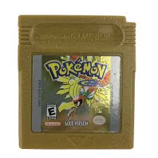 Pokemon Gold Nintendo GameBoy Color Authentic New Save Battery Cartridge Only