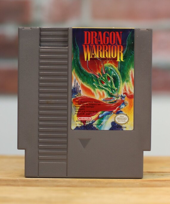 Dragon Warrior (Nintendo Entertainment System NES, 1989) Authentic Tested Working