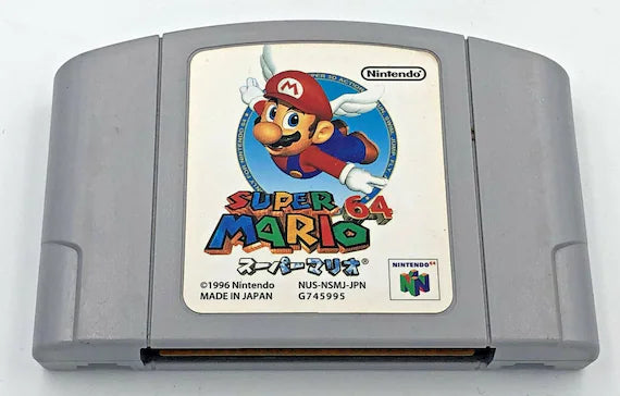 🤩 Japan Import Super Mario 64 N64 Japanese version authentic Tested