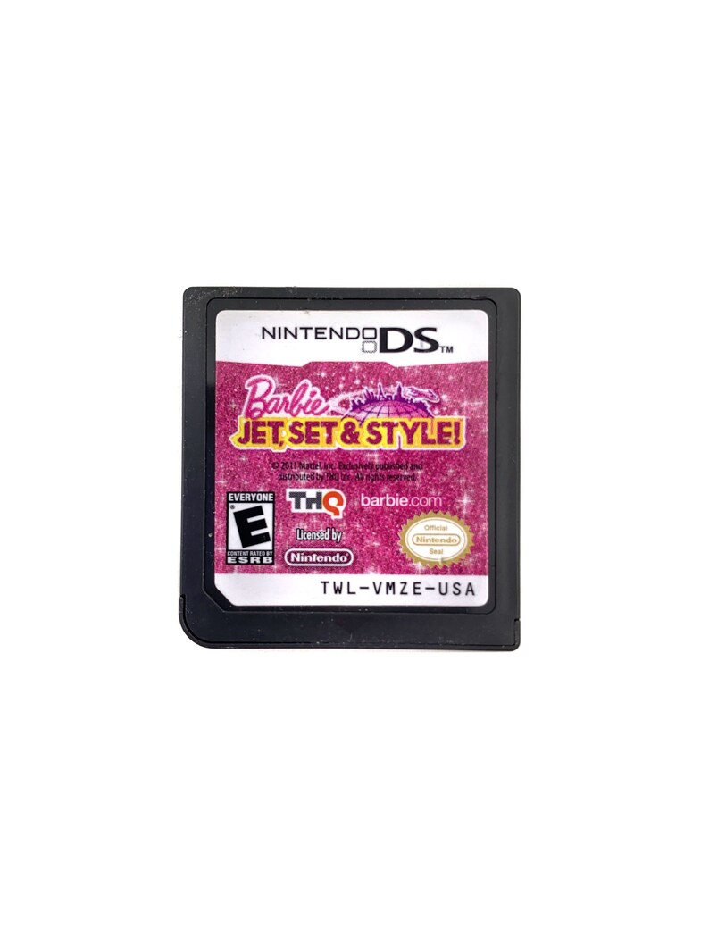 Barbie  Jet  Set & Style (Nintendo DS, 2011)