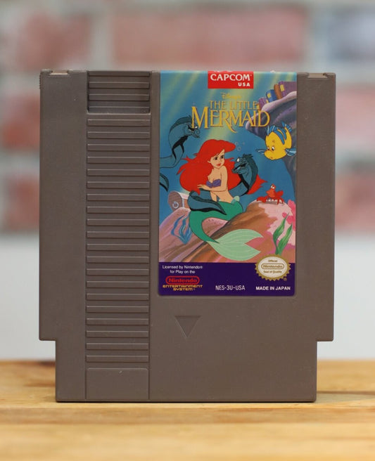 Disney's The Little Mermaid (NES Nintendo Entertainment System, 1991) Video Game