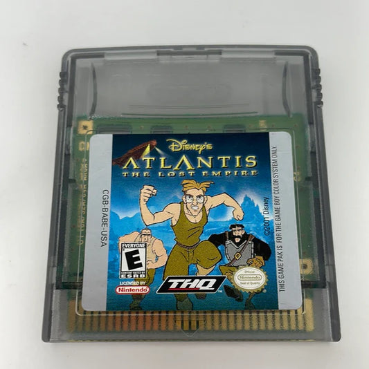 Disney's Atlantis: The Lost Empire (Nintendo Game Boy Color, 2001) GBC