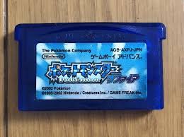 Nintendo GBA Pokemon Sapphire Japanese Gameboy Advance Japan