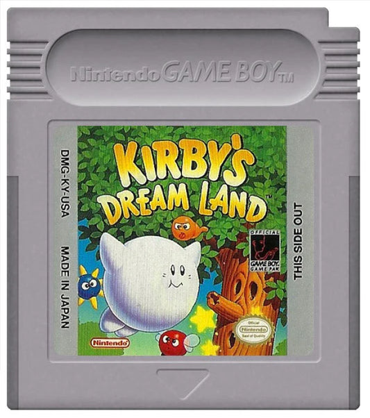 Kirby's Dream Land (Nintendo Game Boy, 1992) Authentic US Gameboy