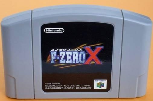 Japanese Nintendo 64 N64 F-Zero X Authentic Tested