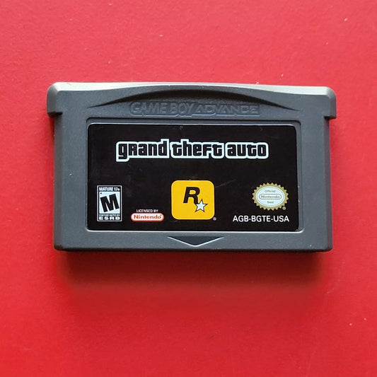 Grand Theft Auto (Nintendo Game Boy Advance, 2004) GTA GBA USA