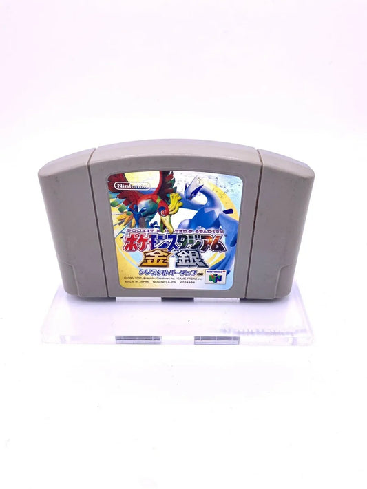 Pokemon Stadium Gold + Silver Pocket Monsters Nintendo N64 Japanese