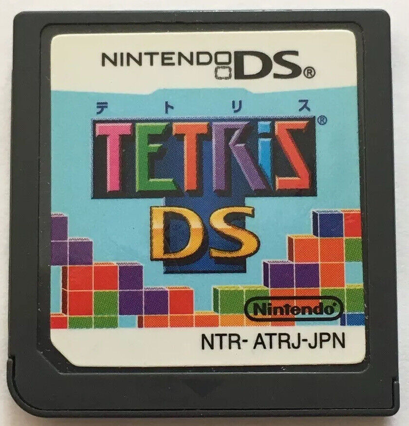 Nintendo DS Game Cartridge [TETRIS DS] Japan Puzzle Games