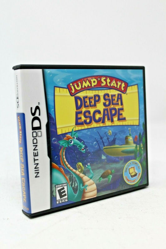 JumpStart: Deep Sea Escape (Nintendo DS, 2011) Tested CIB Case, Manual, and Game