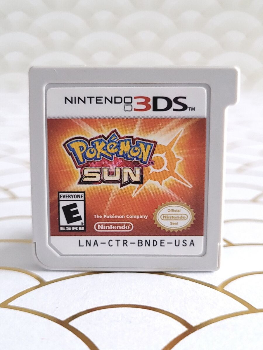 Pokemon Sun (Nintendo 3DS, 2016) Authentic Cartridge Only