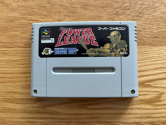 Japanese Super Power League 1 Super Famicom Nintendo Cart Only