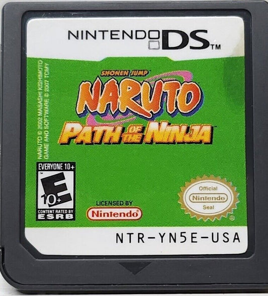 Naruto: Path of the Ninja (Nintendo DS, 2007) Game Cartridge Only
