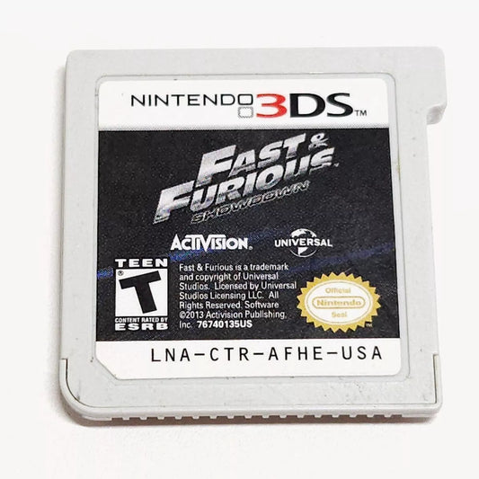 Fast & Furious: Showdown (Nintendo 3DS, 2013) Only Cartridge