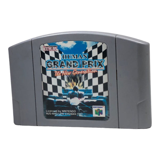 Human Grand Prix: The New Generation Nintendo 64 Japanese Import