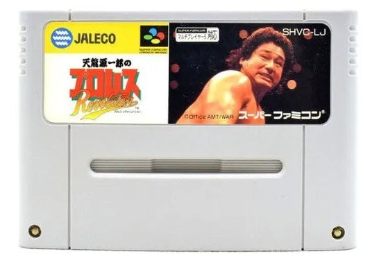 SNES -- TENRYU PRO WRESTLING REVOLUTION -- Super famicom. Japan Game