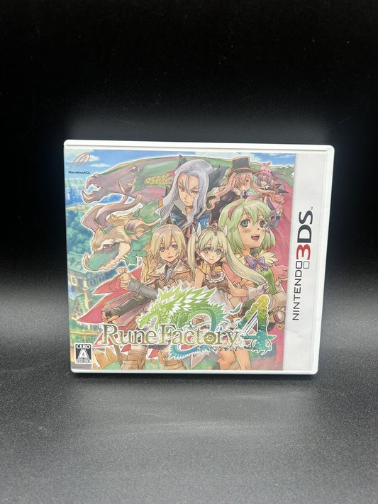 Rune Factory 4 (Nintendo 3DS) CIB Complete w/ Manual