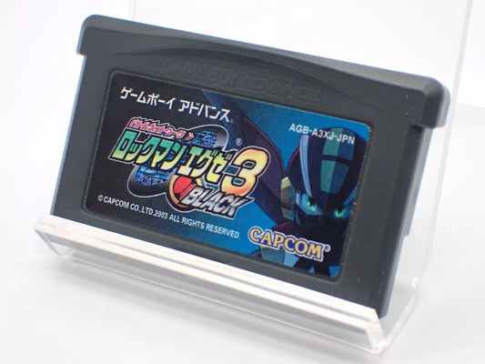 Rockman Exe 3 Black Megaman GameBoy Advance Japan