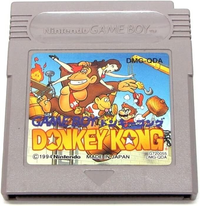 Donkey Kong 94 (Nintendo Game Boy GB, 1994) Japanese Import