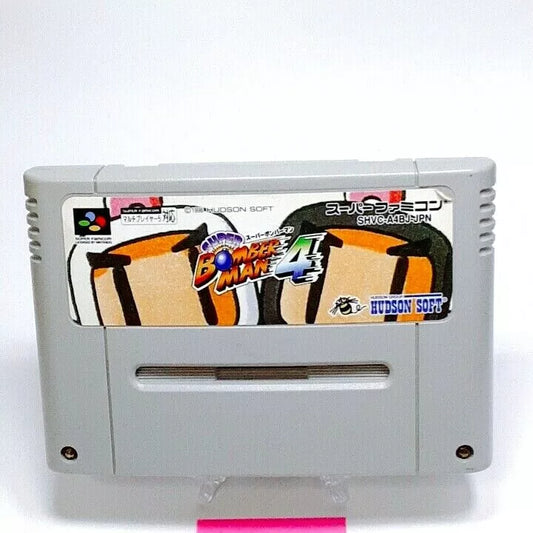 Super Bomberman 4 Bomber Man Super Famicom SFC SNES Japan Import