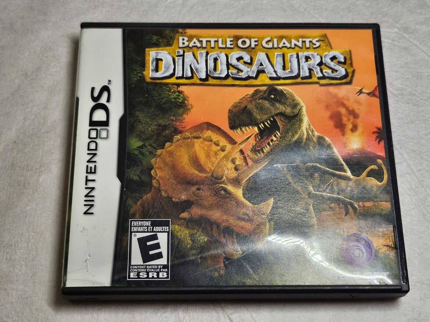 Battle of Giants: Dinosaurs - Nintendo DS, 2008 (Complete CIB)