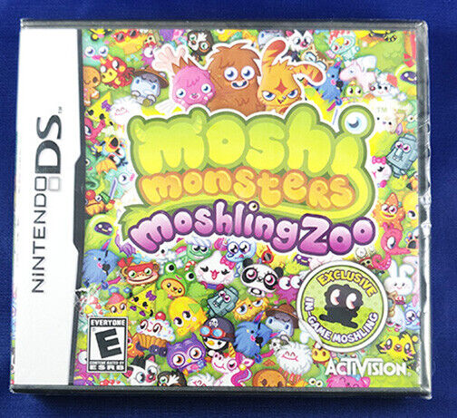 Moshi Monsters Moshling Zoo (Nintendo DS) Case, Game & Manual