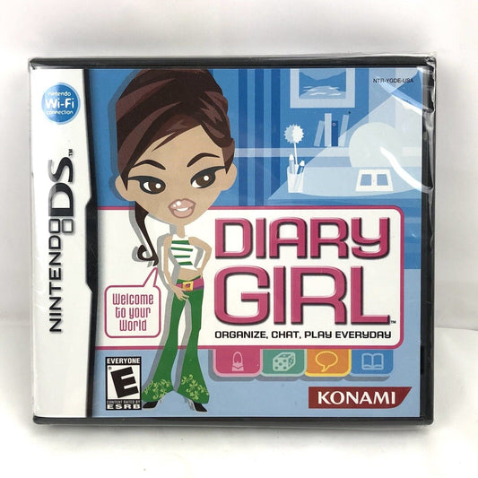 Diary Girl (Nintendo DS, 2008) Game, Case & Manual