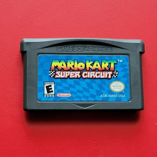 Mario Kart Super Circuit - Nintendo Game Boy Advance GBA USA