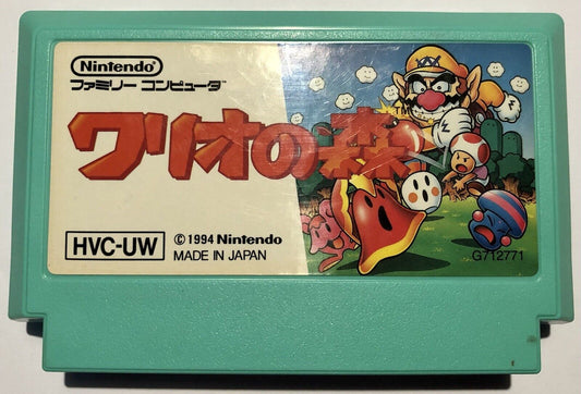 Wario's Woods Mario NES Famicom Japan Import