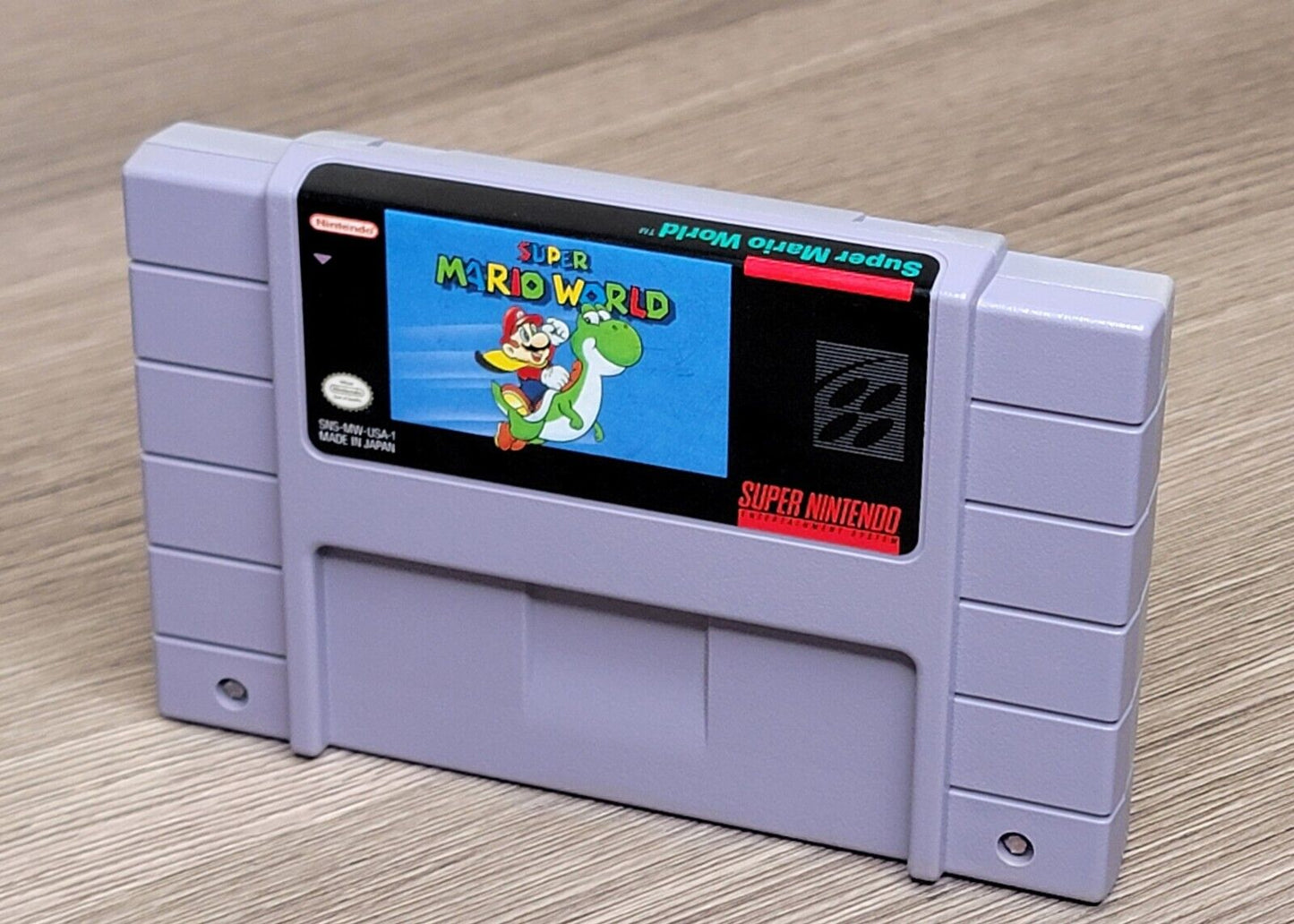 Super Mario World (Super Nintendo SNES, 1991) Authentic, Cartridge Only !