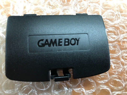 Black GBC Battery Cover! Game Boy Color Lid. GB Gameboy Door Colour Logo Replace