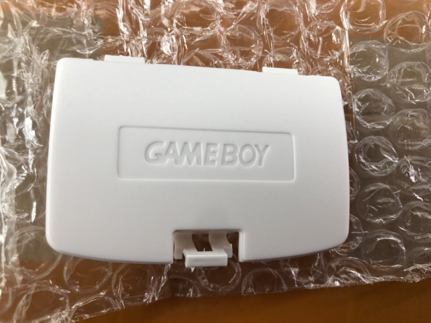 White GBC Battery Cover! Game Boy Color Lid. GB Gameboy Door Colour Logo Replace