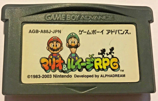 Mario & Luigi RPG Nintendo Game Boy Advance Japan Import 💥Game Monster Canada💥