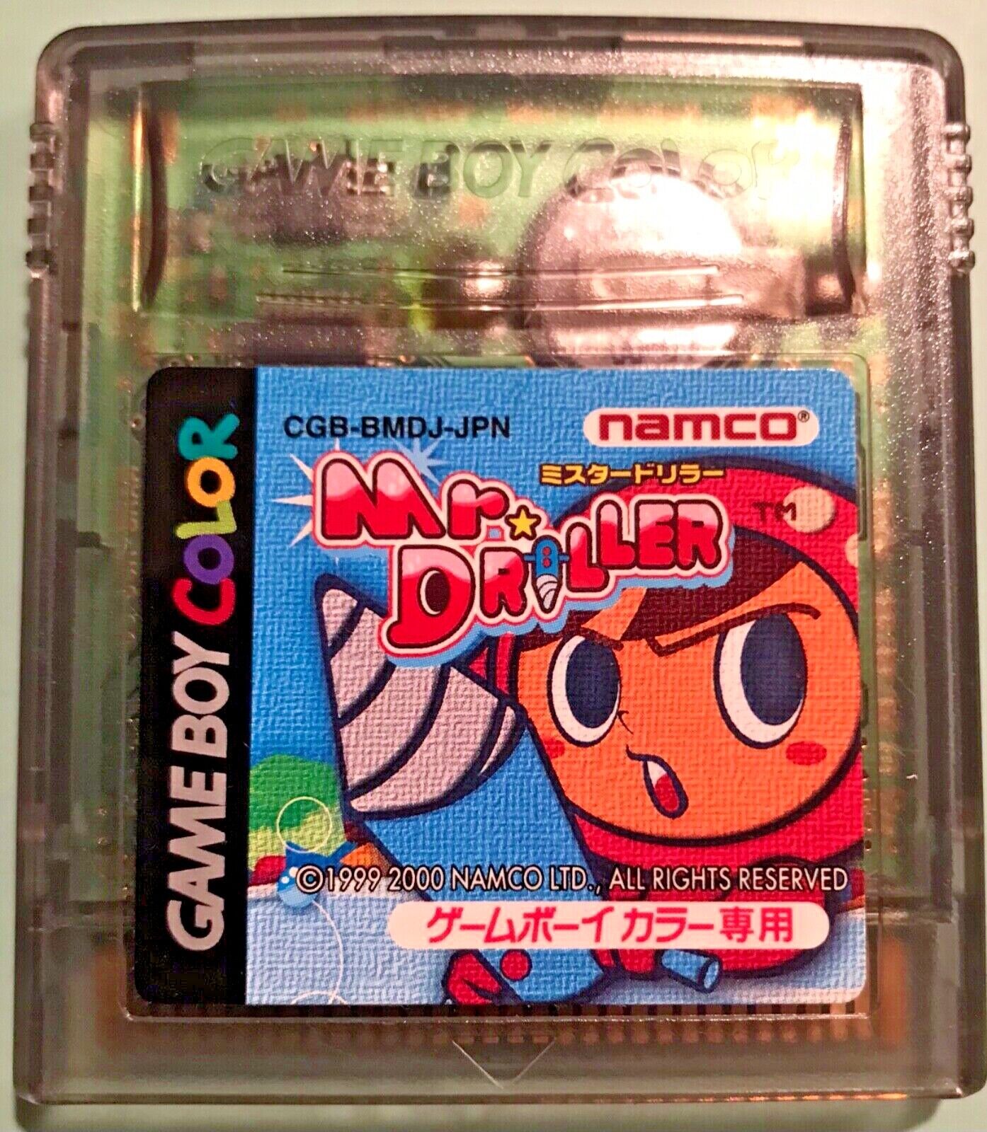 Mr. Driller (Game Boy Color GBC) Japan game Authentic