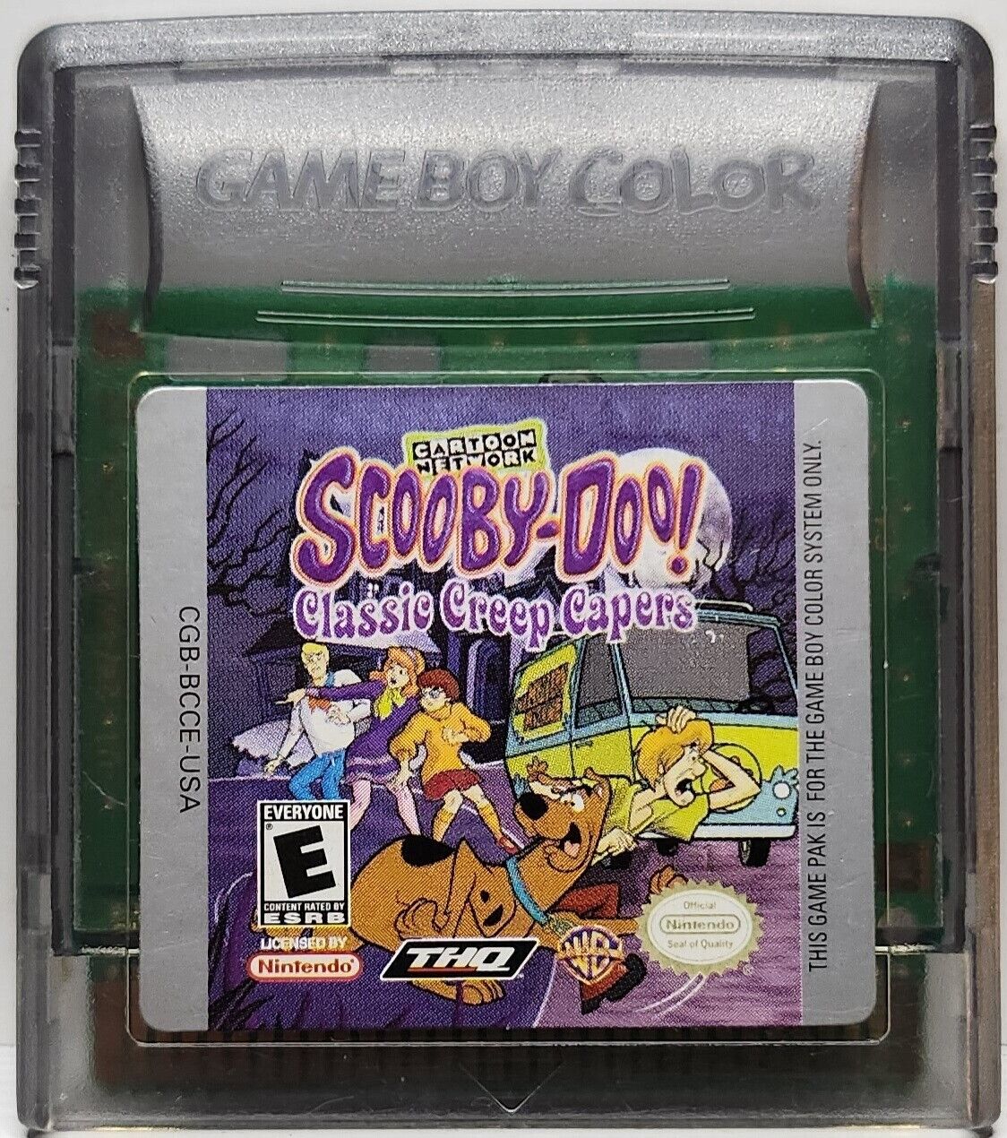 Scooby-Doo Classic Creep Capers (Nintendo Game Boy Color, 2001) GBC