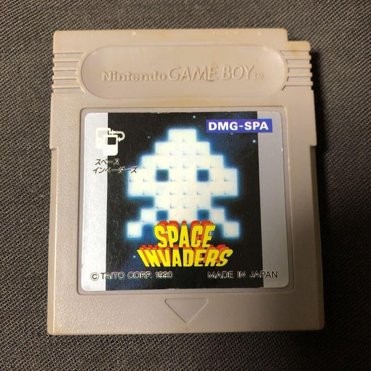 Space Invaders (Nintendo Game Boy GB, 1990) Japan Import