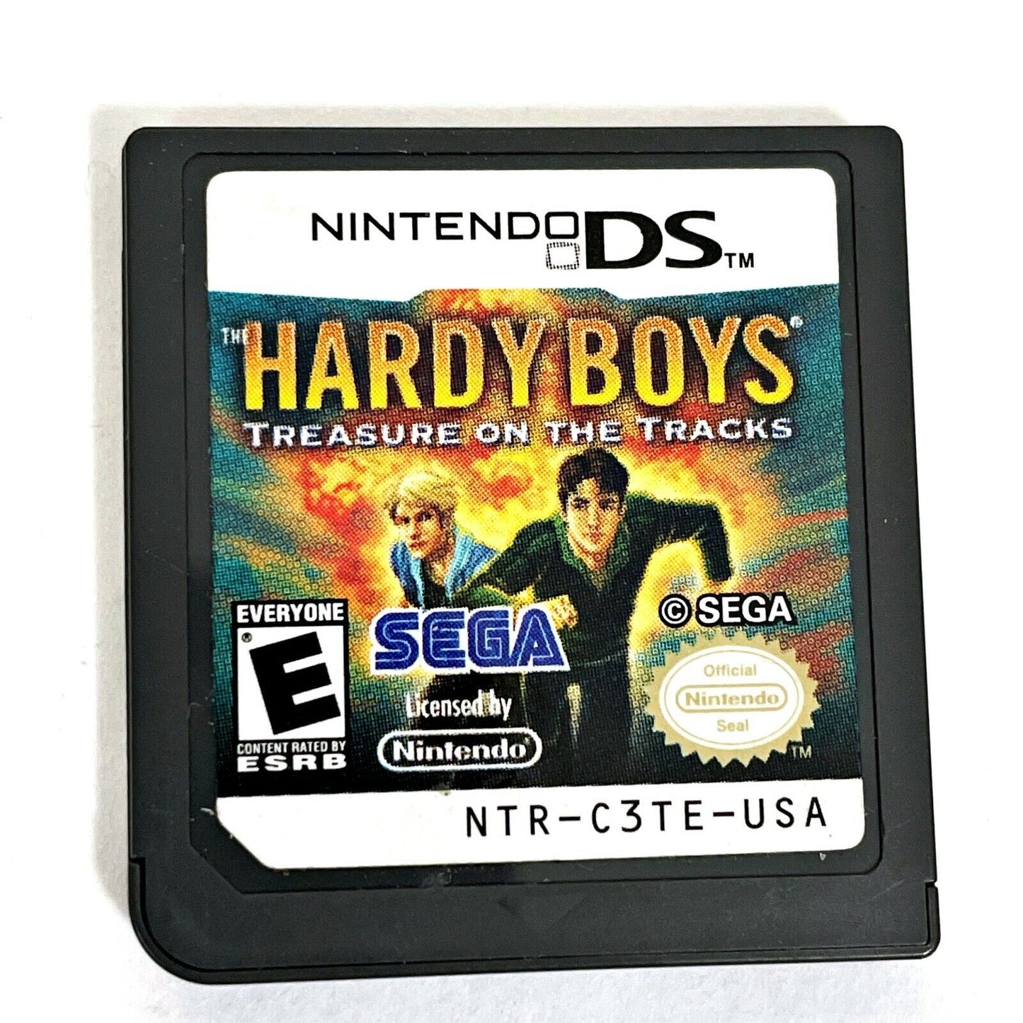 THE HARDY BOYS Treasure on the Tracks (Nintendo DS, 2009) Authentic Cartidge Only