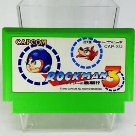 Rockman 3 / Mega Man Nintendo FC Famicom NES Japan Import