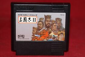 NINTENDO FAMICOM  NOBUNAGA SANGOKUSHI 2