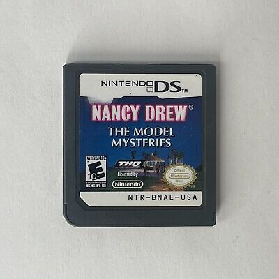 Nancy Drew: The Model Mysteries (Nintendo DS, 2010) Loose Cartridge Only