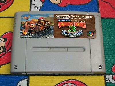 Donkey Kong Country 3 (Nintendo Super Famicom) SFC Authentic SNES Japan Import