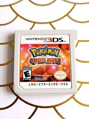 Pokémon Omega Ruby (Nintendo 3DS, 2019) Authentic Cartridge