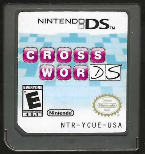 Crosswords DS (Nintendo DS, 2008) Cartridge Only